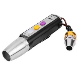 3 Colour 3 Button rechargeable Gem torch ( Checking warranty available )