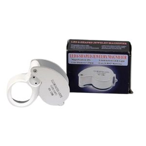 led 6-shaped jewelry magnifier