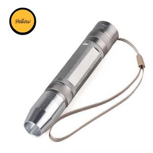 Yellow colour rechargeable gem torch